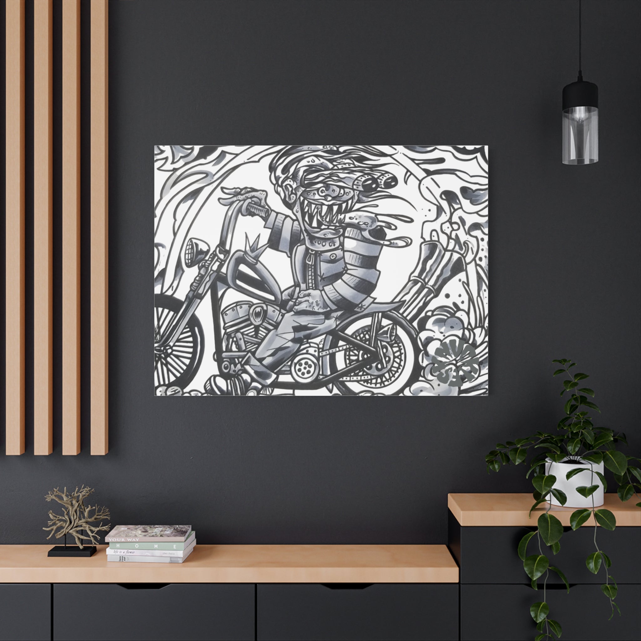 RideOrDie // Canvas Art