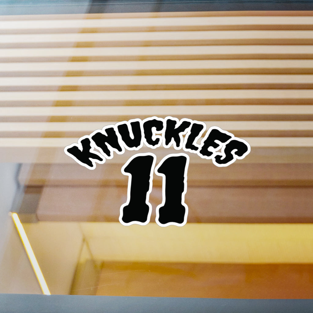 Knuckles 11 Support // Decal