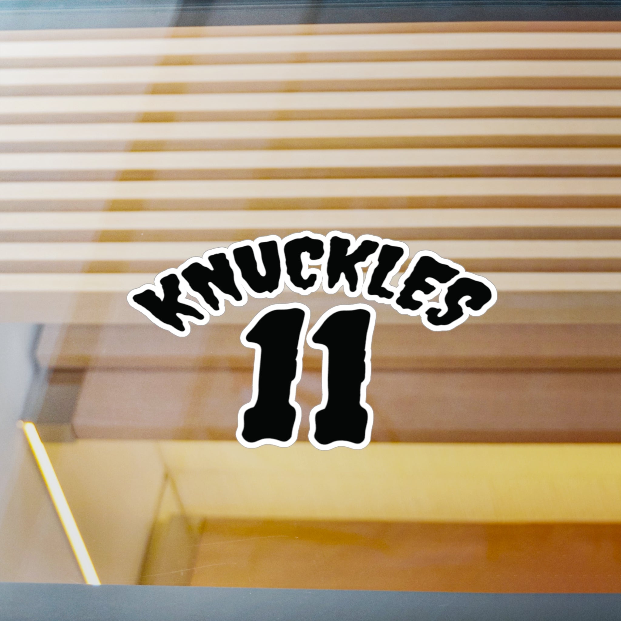 Knuckles 11 Support // Decal