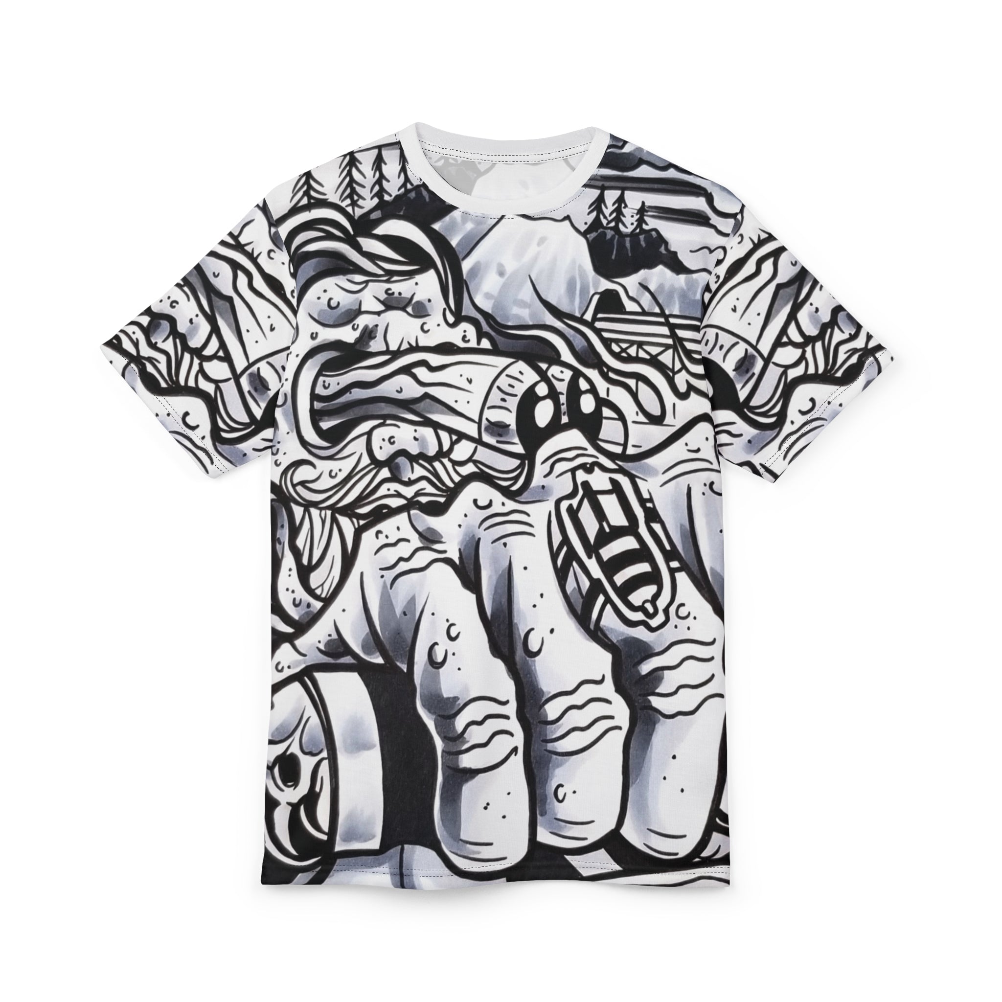 Knuckles FreeBombers // [Full Burn] - Styled Tee