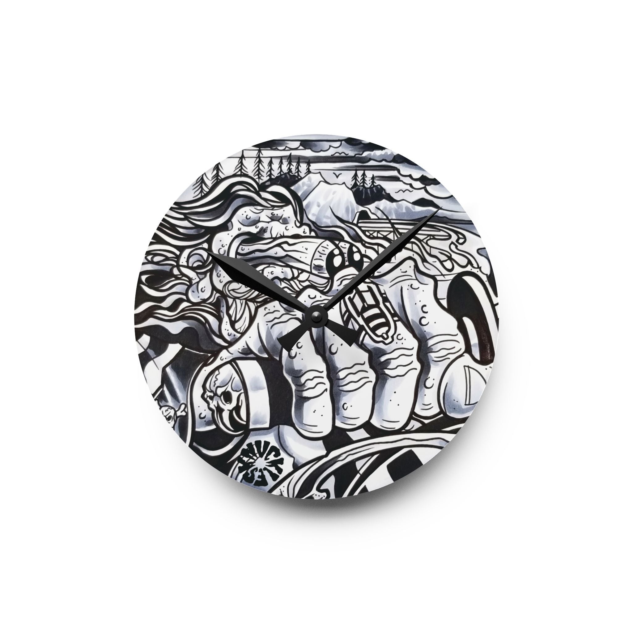 FreeBombers // Wall Clock