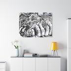 KMA11 FreeBombers // Canvas Art