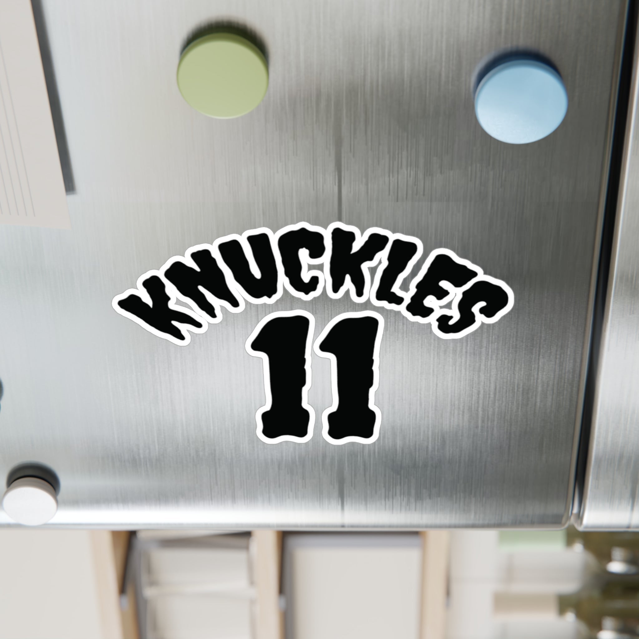 Knuckles 11 Support // Decal