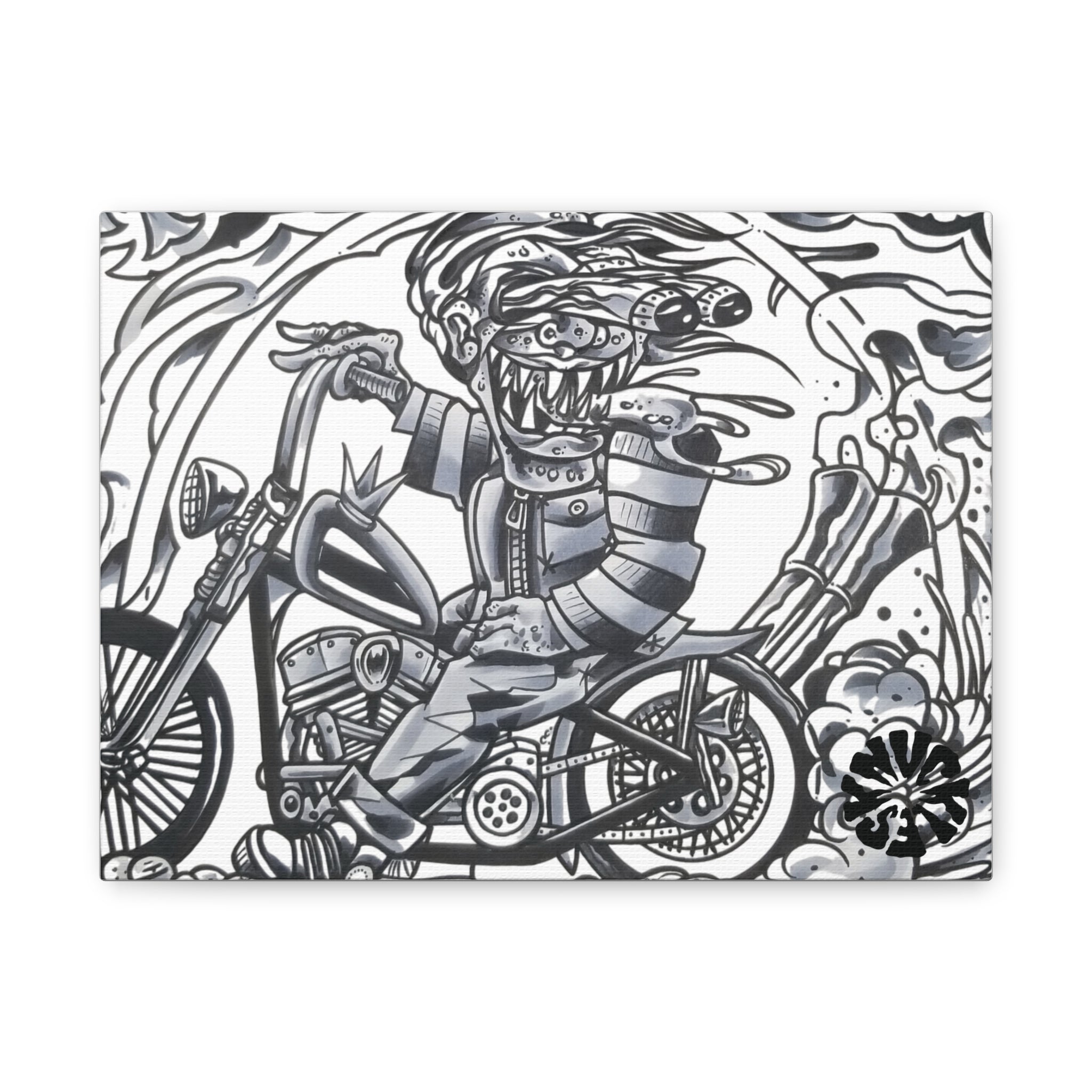 RideOrDie // Canvas Art