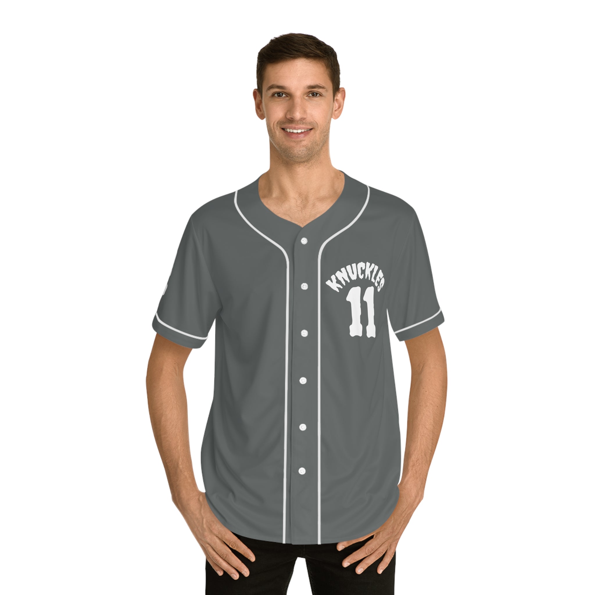Knuckles 11 // Asphalt Edition - Baseball Jersey