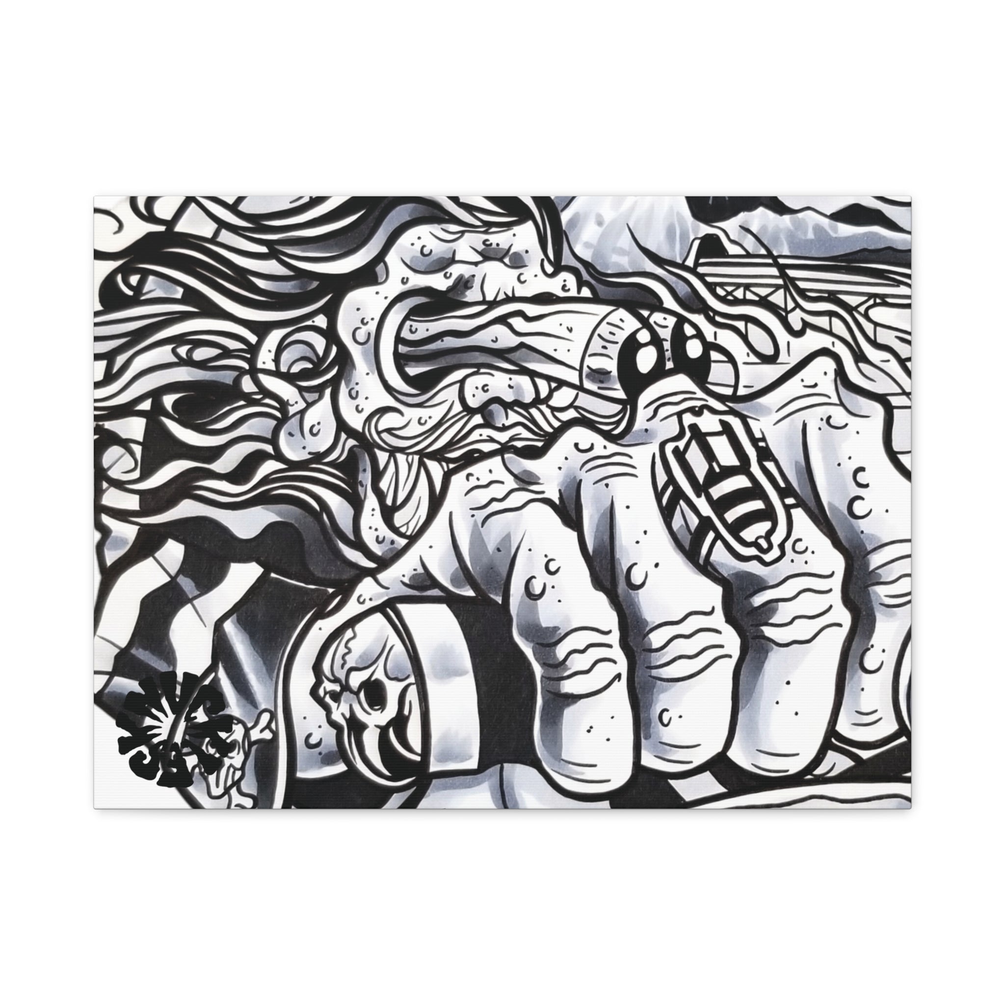 KMA11 FreeBombers // Canvas Art