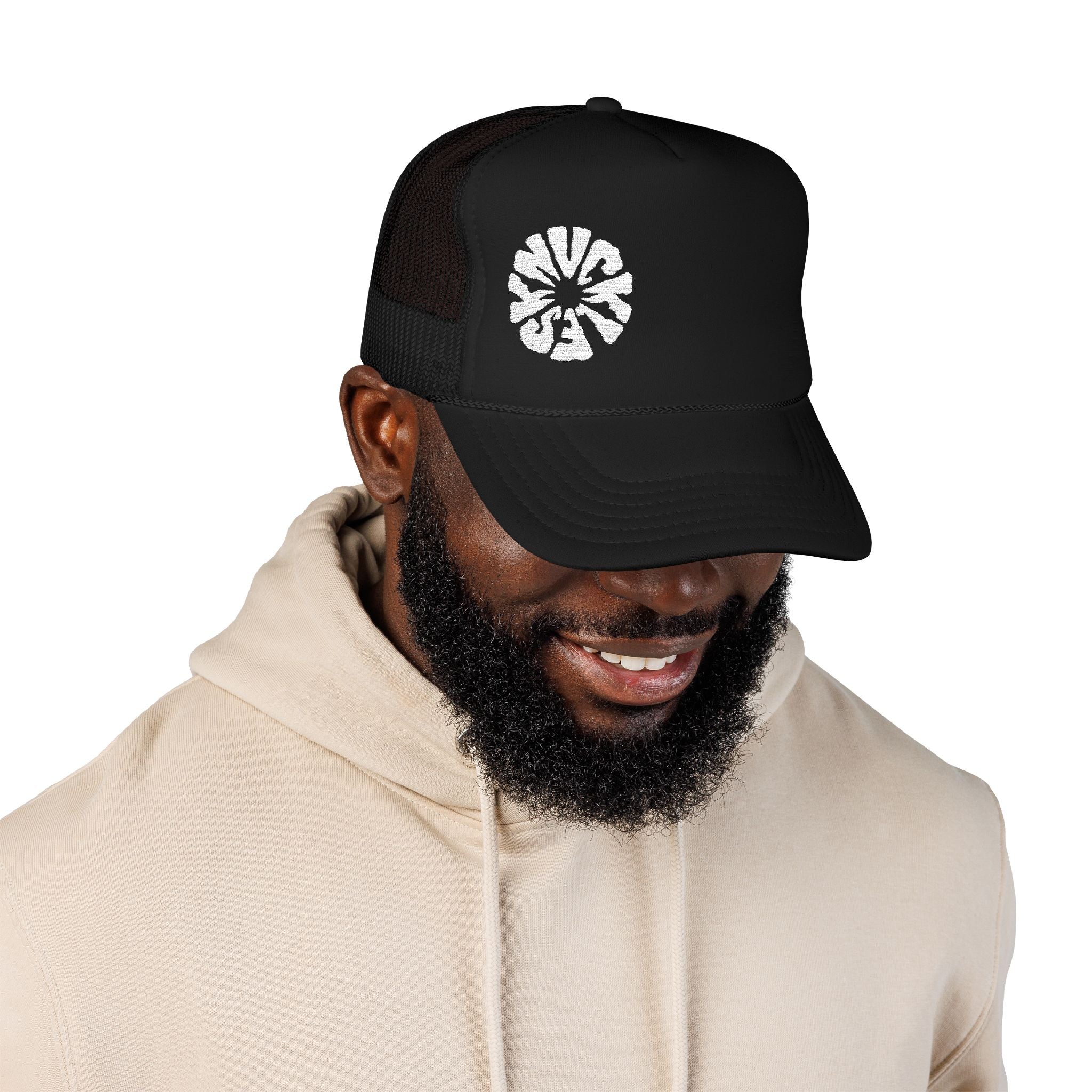 Knuckles Support // Stealth Edition - Foam Trucker Hat