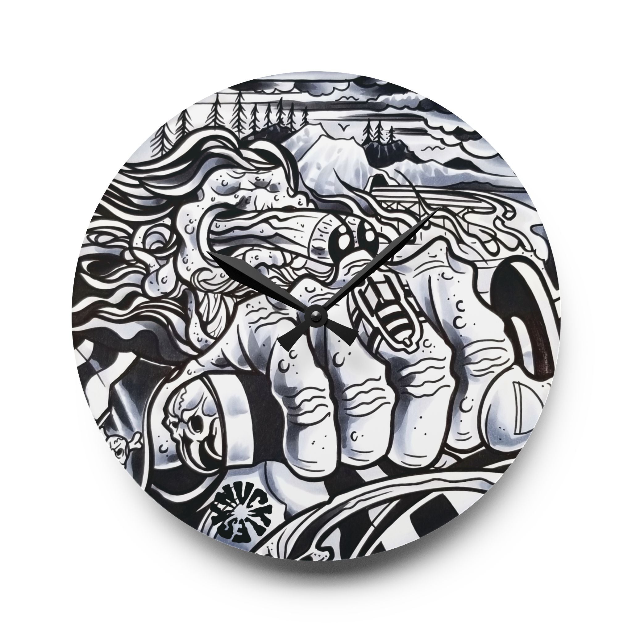 FreeBombers // Wall Clock