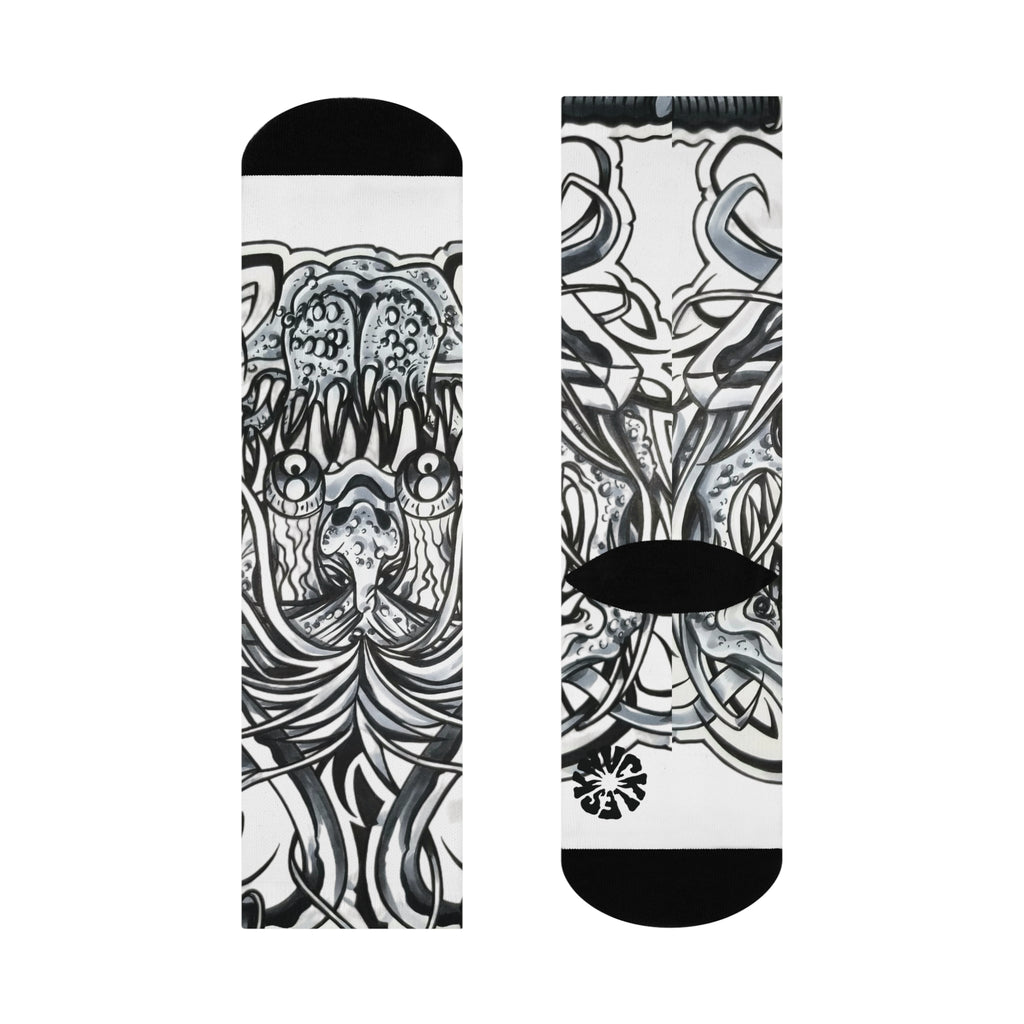 BarDemon // [Full Burn] - Crew Socks