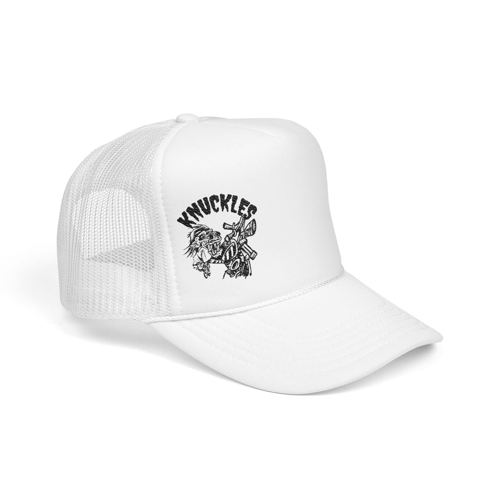 Knuckles OGSideShow // Whiteout Edition - Foam Trucker Hat
