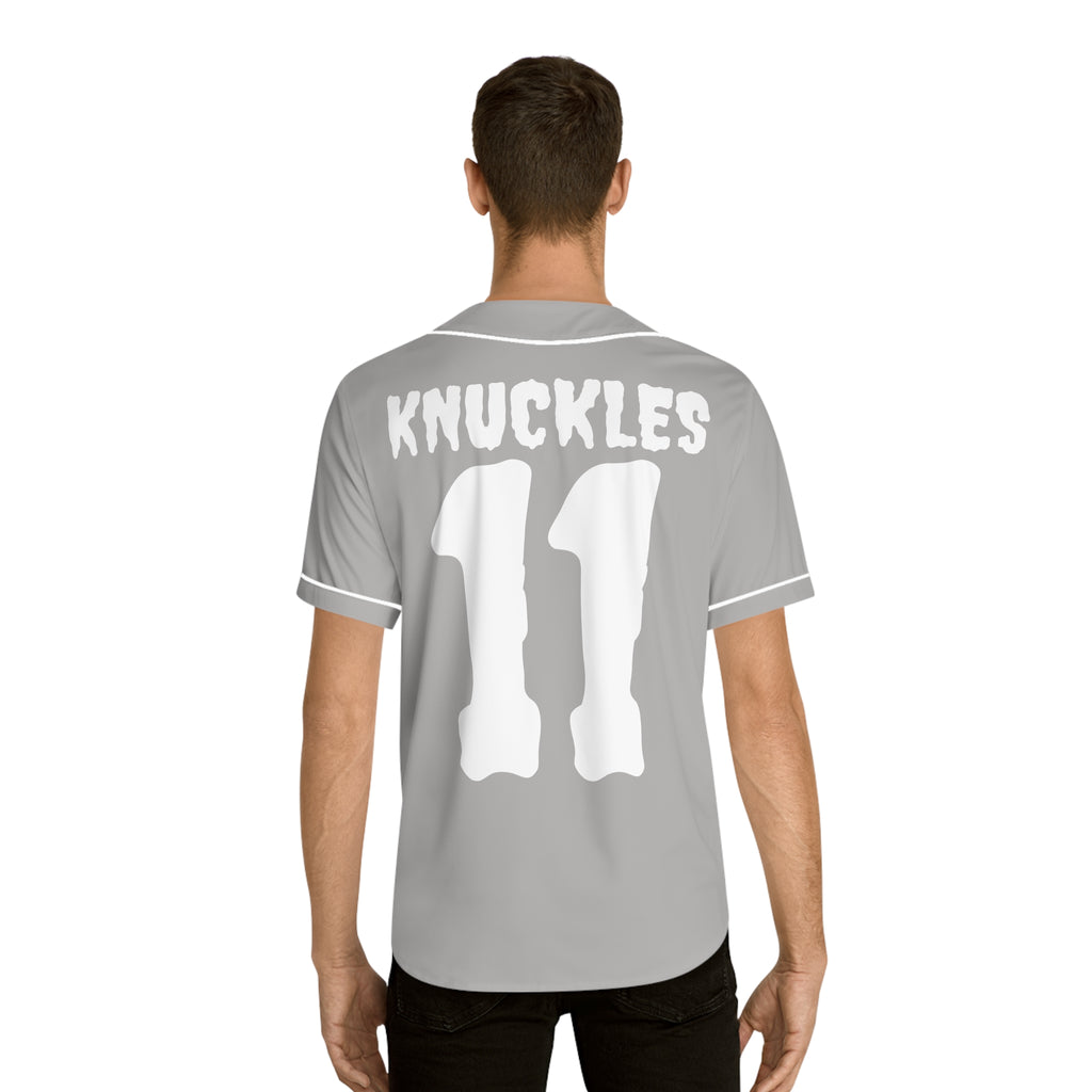 Knuckles 11 // WhiteSmoke Edition - Baseball Jersey