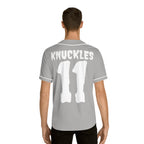 Knuckles 11 // WhiteSmoke Edition - Baseball Jersey