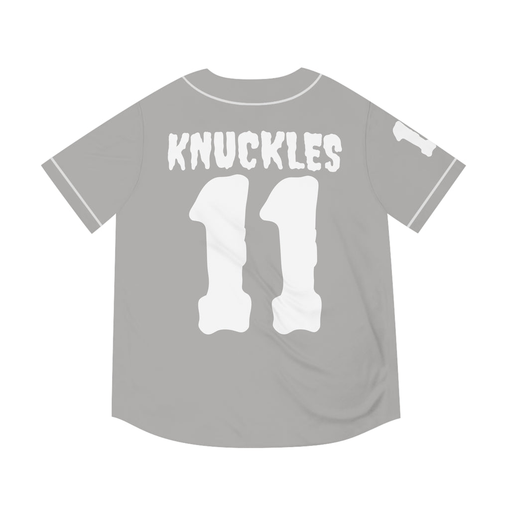 Knuckles 11 // WhiteSmoke Edition - Baseball Jersey