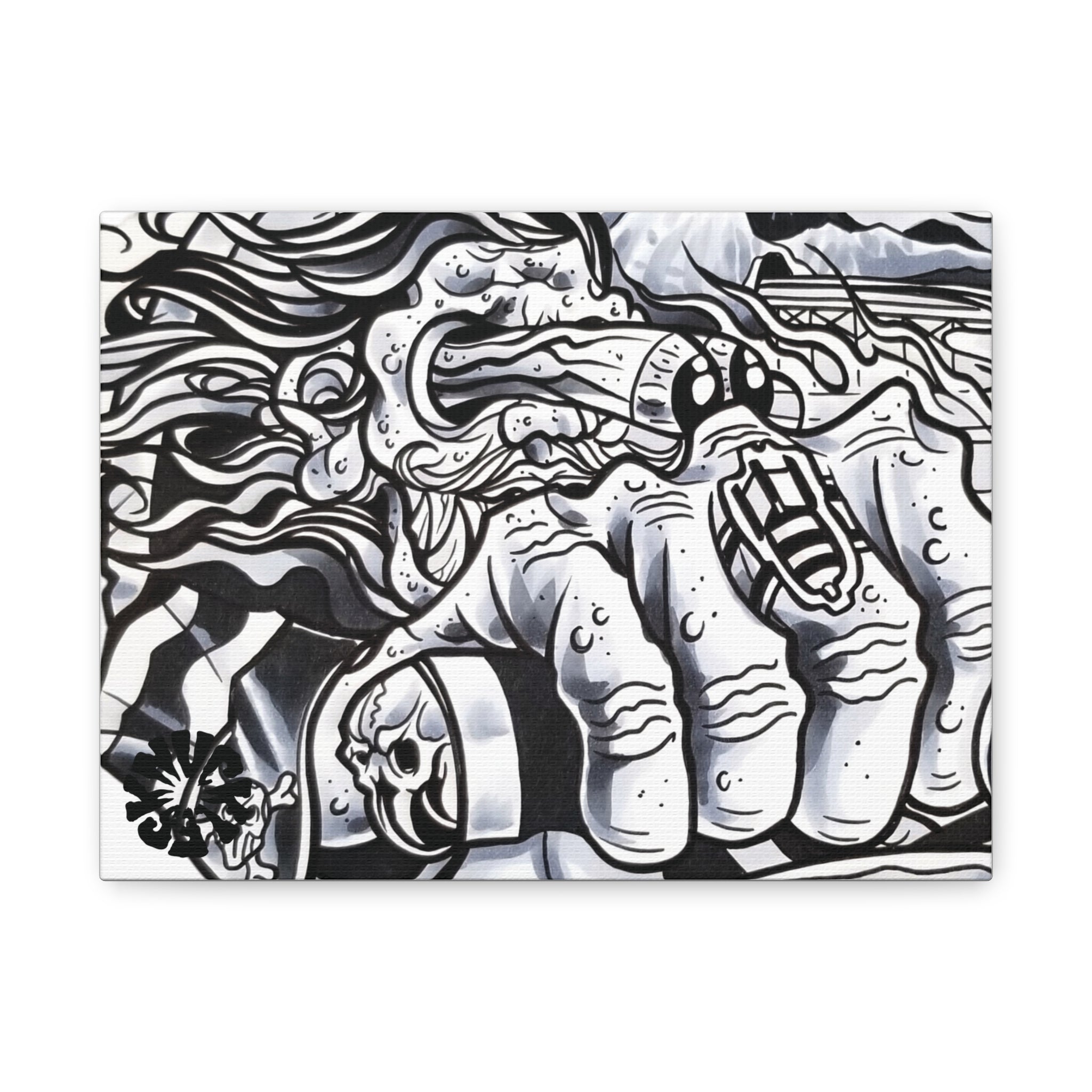 KMA11 FreeBombers // Canvas Art