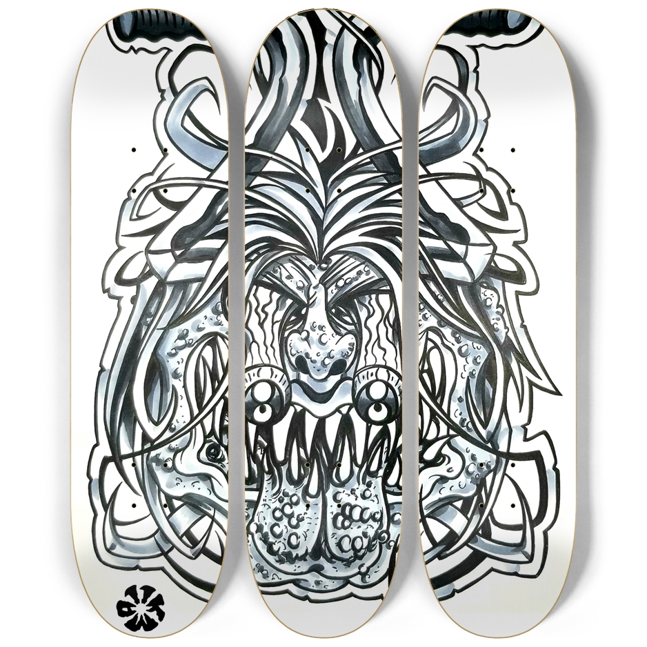 BarDemon 3-Deck Wall Art